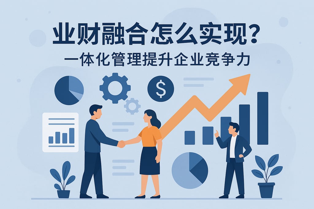 业财融合怎么实现？一体化管理提升企业竞争力