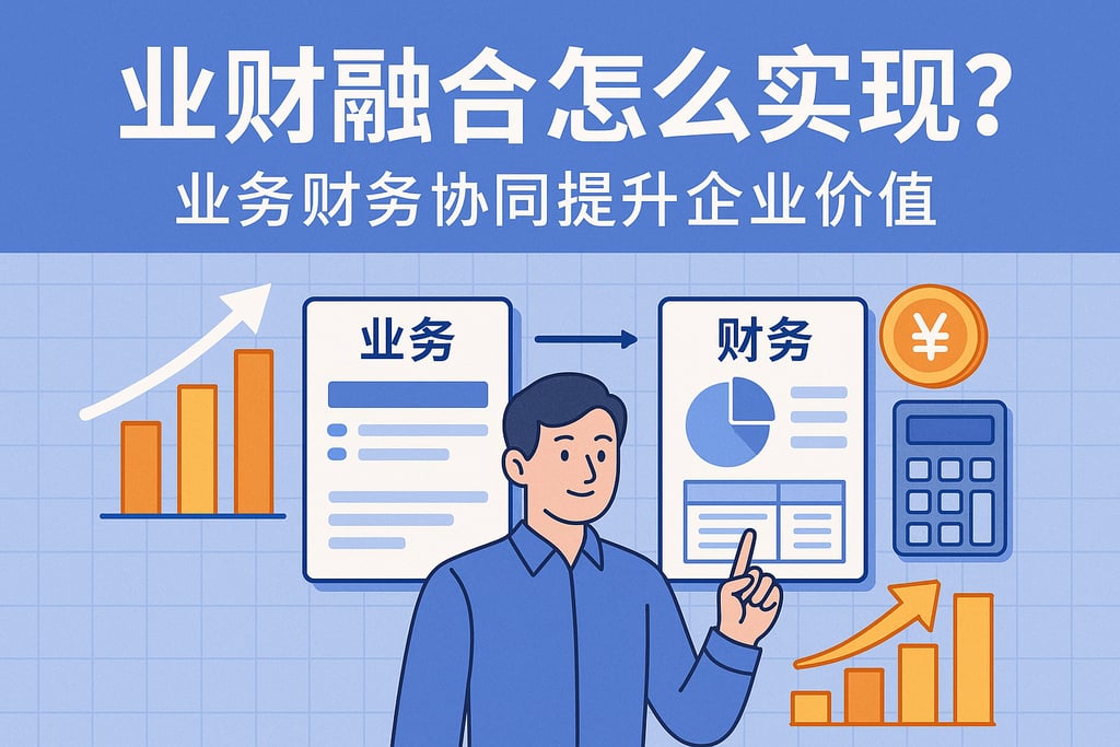 业财融合怎么实现？业务财务协同提升企业价值