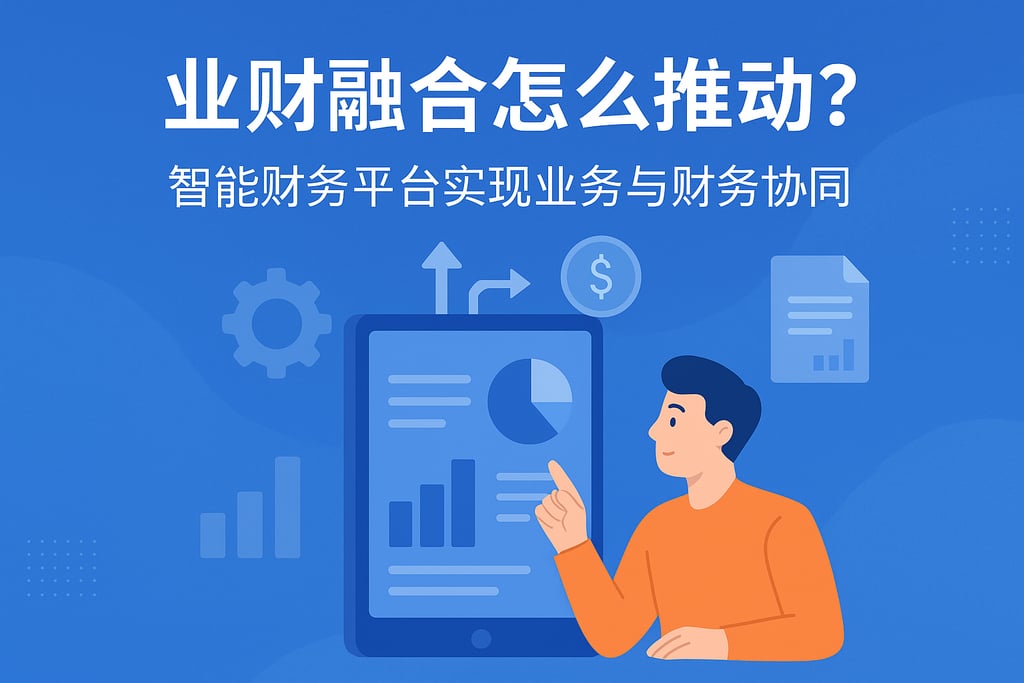 业财融合怎么推动？智能财务平台实现业务与财务协同