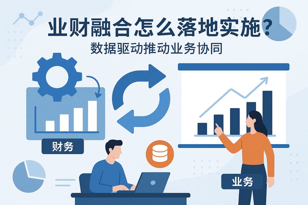 业财融合怎么落地实施？数据驱动推动业务协同