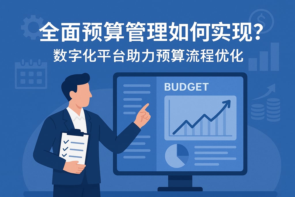 全面预算管理如何实现？数字化平台助力预算流程优化