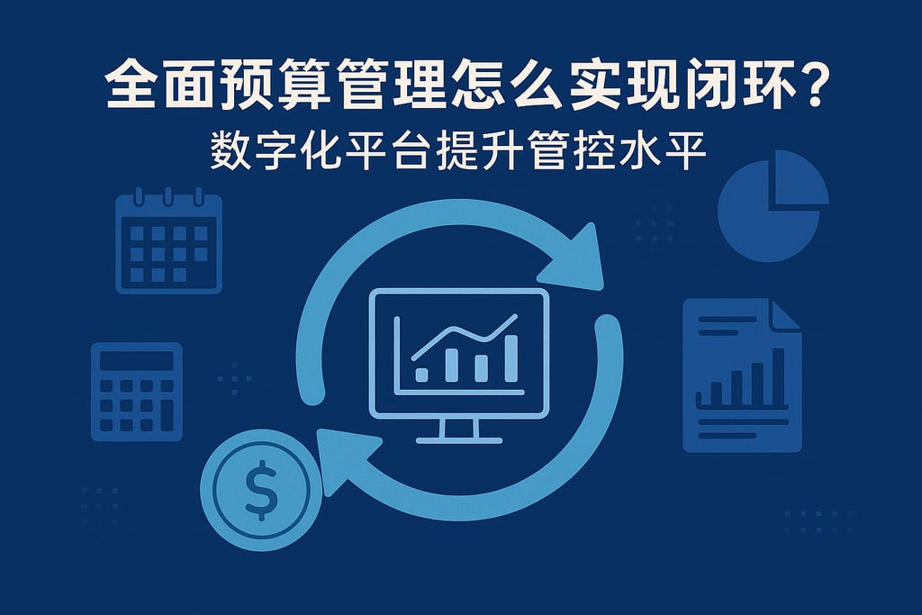 全面预算管理怎么实现闭环？数字化平台提升管控水平