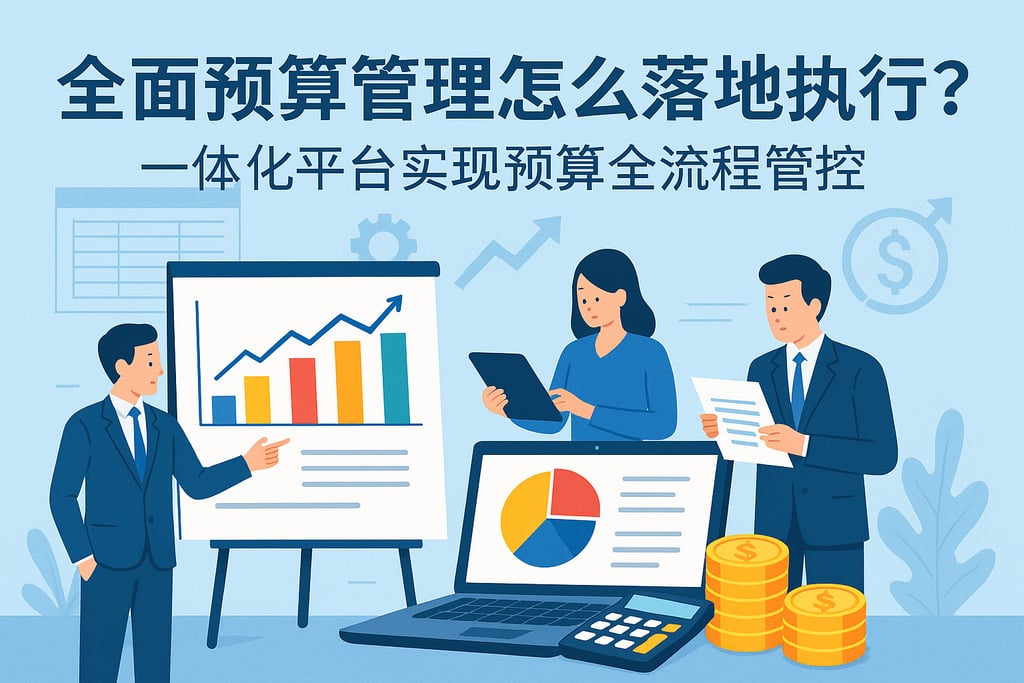 全面预算管理怎么落地执行？一体化平台实现预算全流程管控