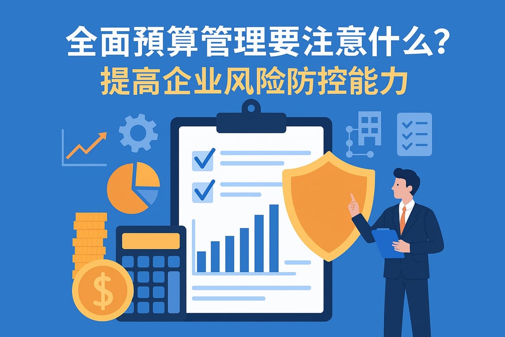 全面预算管理要注意什么？提高企业风险防控能力