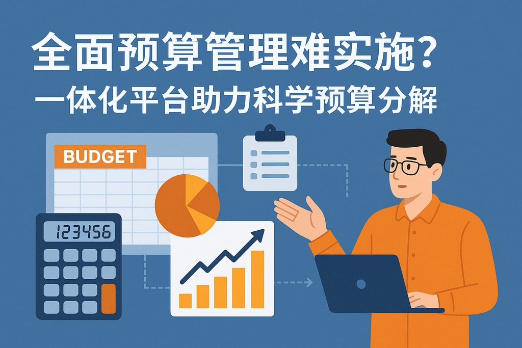 全面预算管理难实施？一体化平台助力科学预算分解