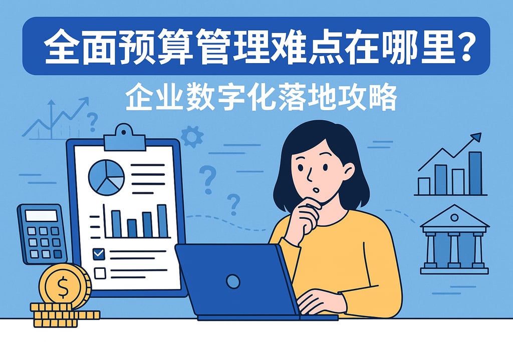 全面预算管理难点在哪里？企业数字化落地攻略