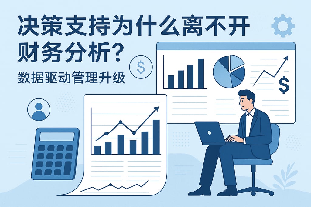 决策支持为什么离不开财务分析？数据驱动管理升级