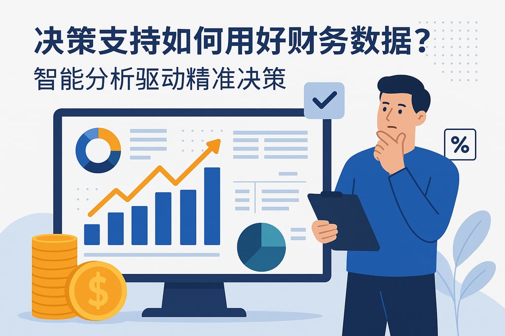 决策支持如何用好财务数据？智能分析驱动精准决策