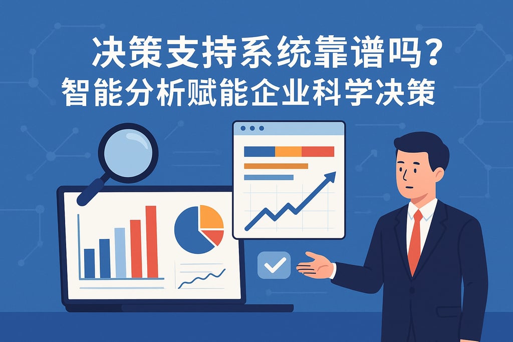决策支持系统靠谱吗？智能分析赋能企业科学决策