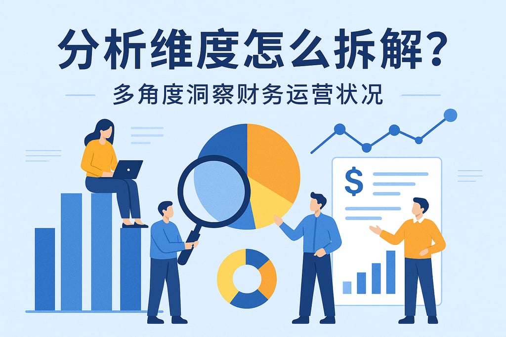 分析维度怎么拆解？多角度洞察财务运营状况