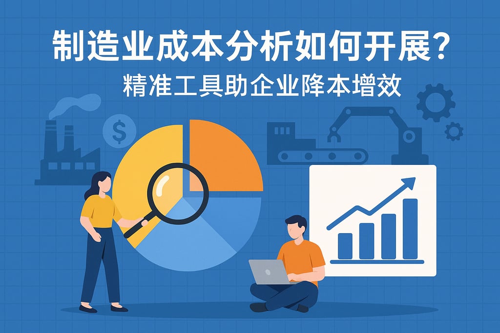 制造业成本分析如何开展？精准工具助企业降本增效