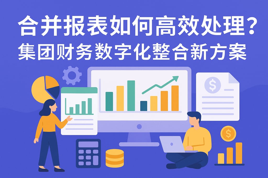 合并报表如何高效处理？集团财务数字化整合新方案
