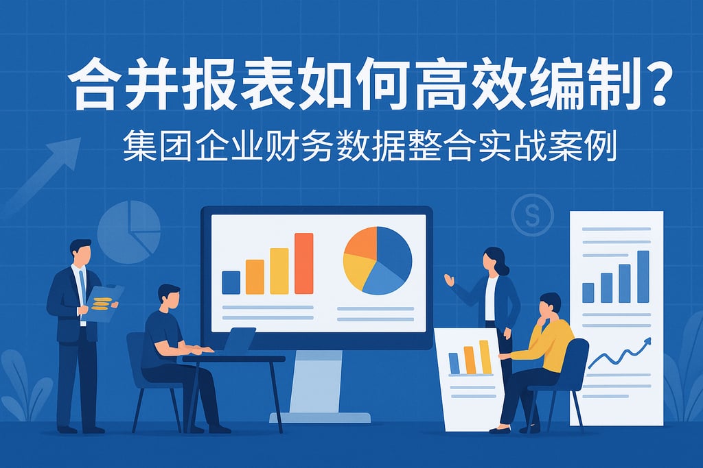 合并报表如何高效编制？集团企业财务数据整合实战案例