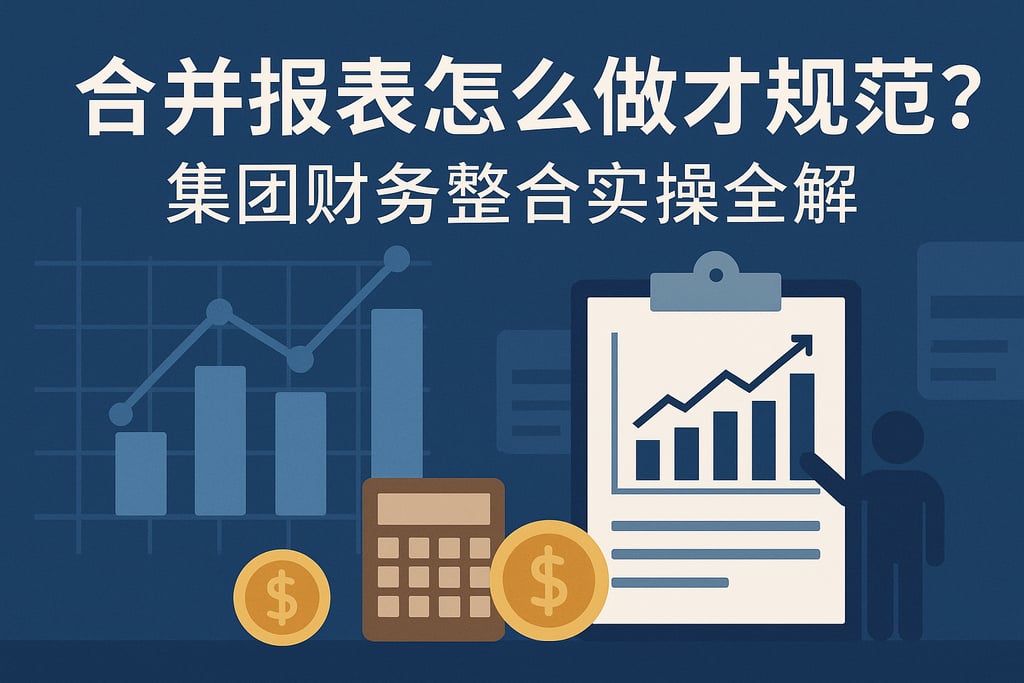 合并报表怎么做才规范？集团财务整合实操全解