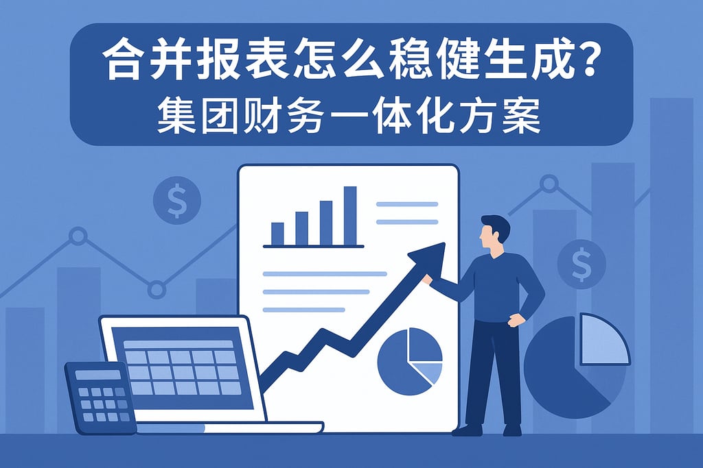 合并报表怎么稳健生成？集团财务一体化方案