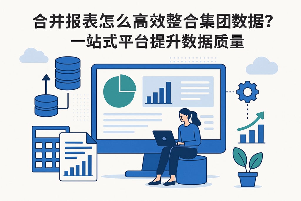 合并报表怎么高效整合集团数据？一站式平台提升数据质量