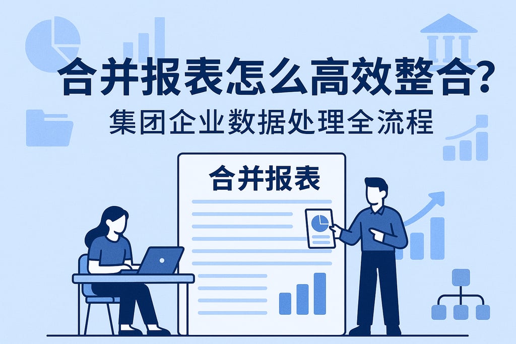 合并报表怎么高效整合？集团企业数据处理全流程