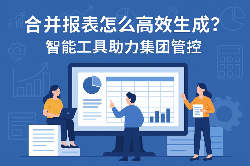 合并报表怎么高效生成？智能工具助力集团管控