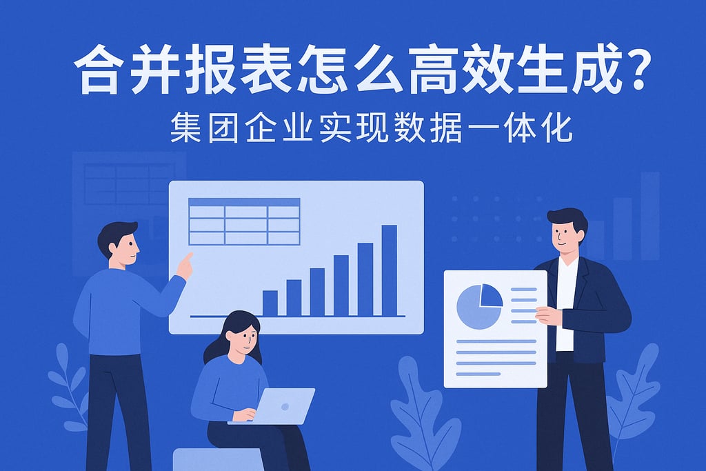 合并报表怎么高效生成？集团企业实现数据一体化