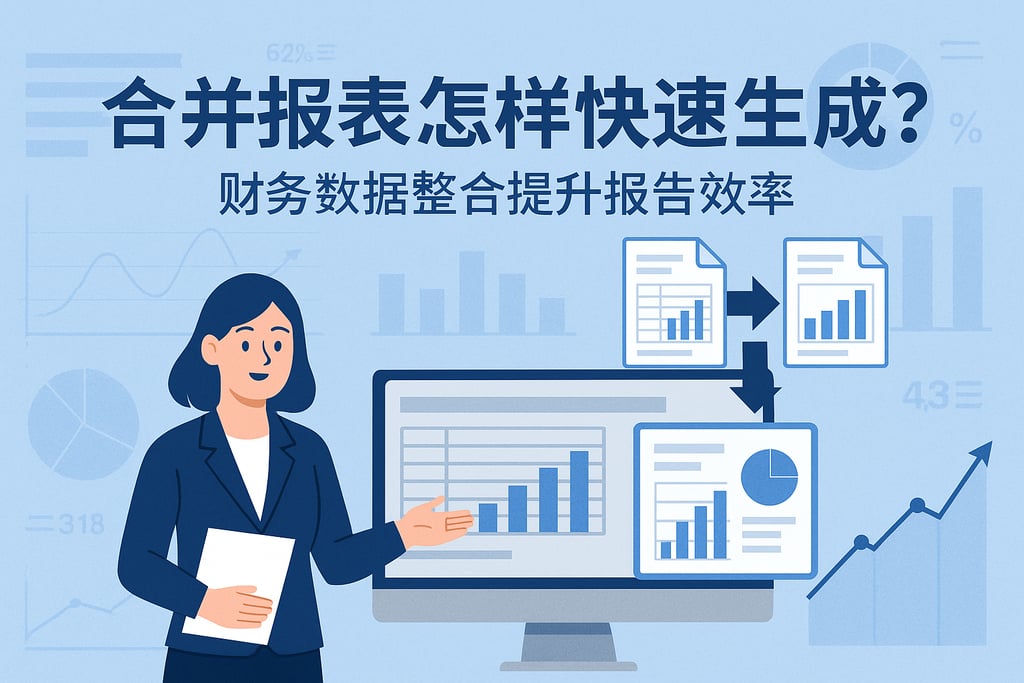 合并报表怎样快速生成？财务数据整合提升报告效率