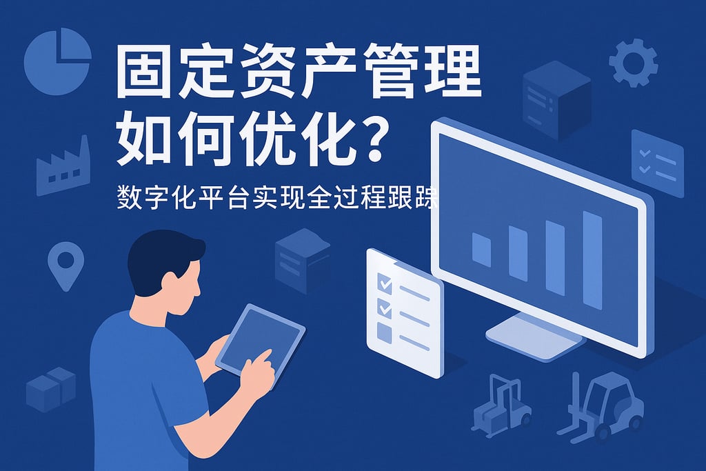 固定资产管理如何优化？数字化平台实现全过程跟踪