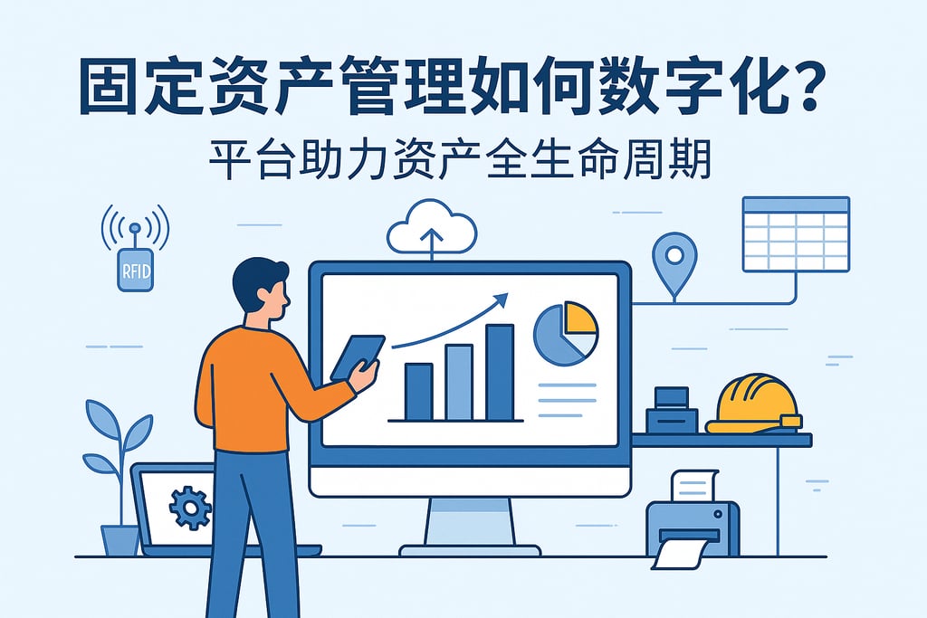 固定资产管理如何数字化？平台助力资产全生命周期