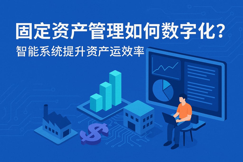 固定资产管理如何数字化？智能系统提升资产运营效率