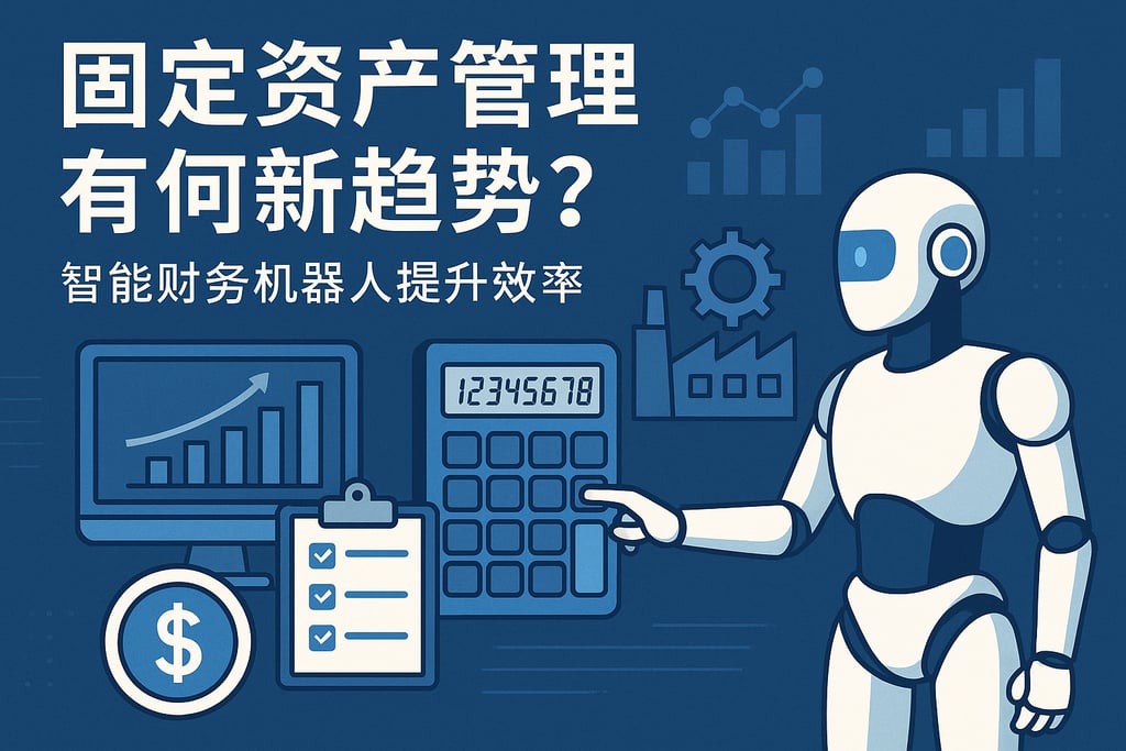 固定资产管理有何新趋势？智能财务机器人提升效率
