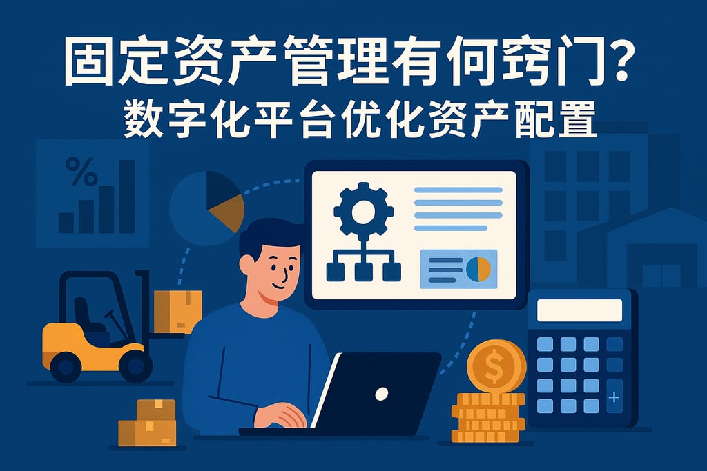 固定资产管理有何窍门？数字化平台优化资产配置