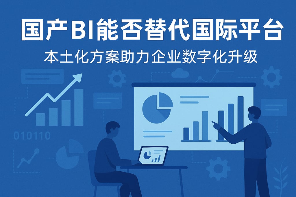 国产BI能否替代国际平台？本土化方案助力企业数字化升级