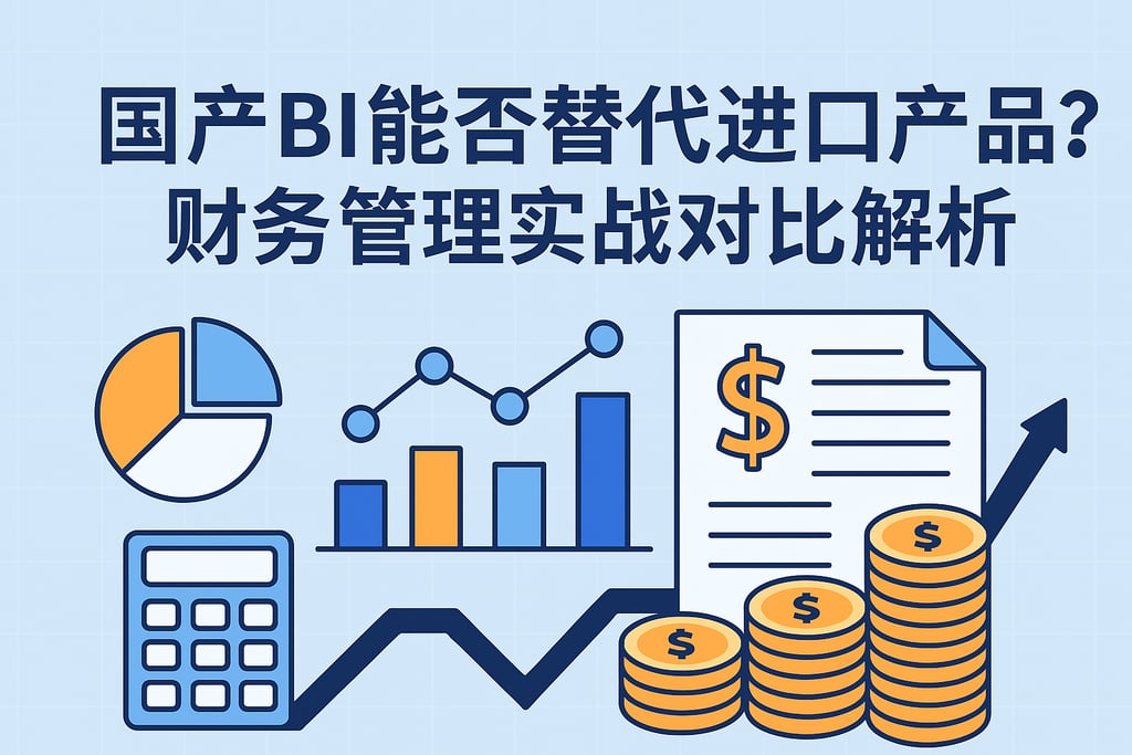 国产BI能否替代进口产品？财务管理实战对比解析