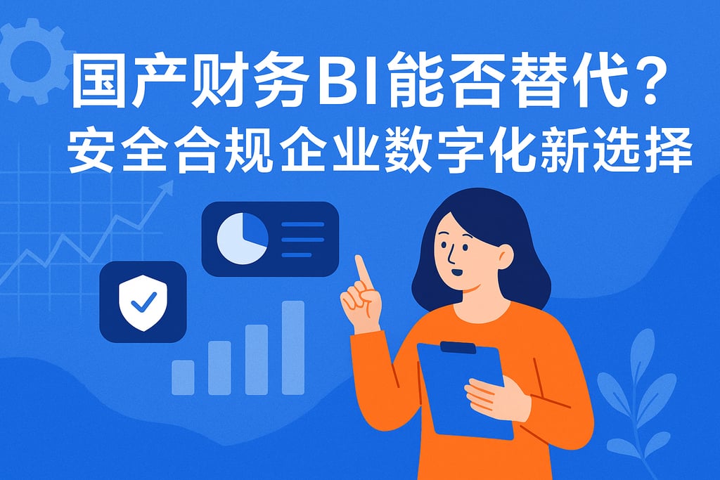 国产财务BI能否替代？安全合规企业数字化新选择