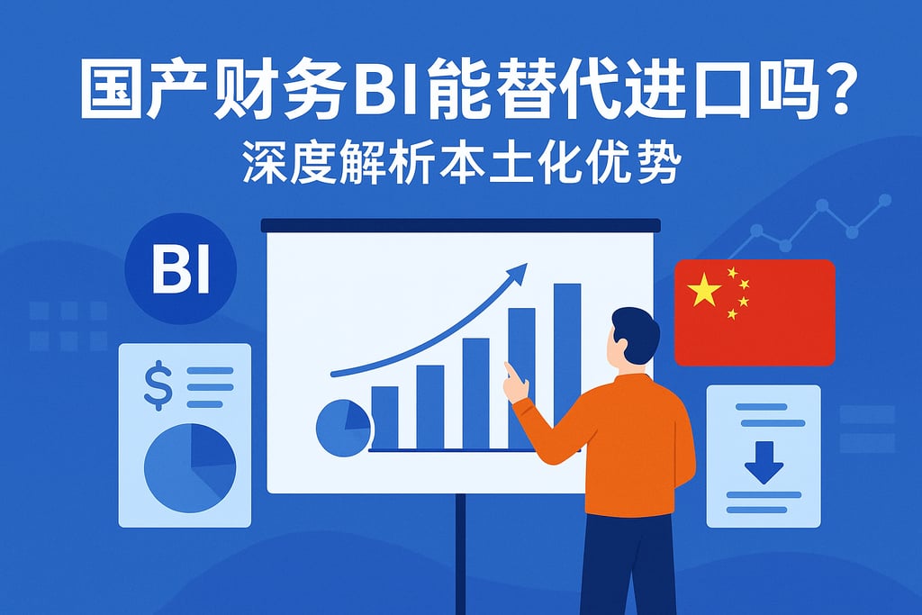 国产财务BI能替代进口吗？深度解析本土化优势