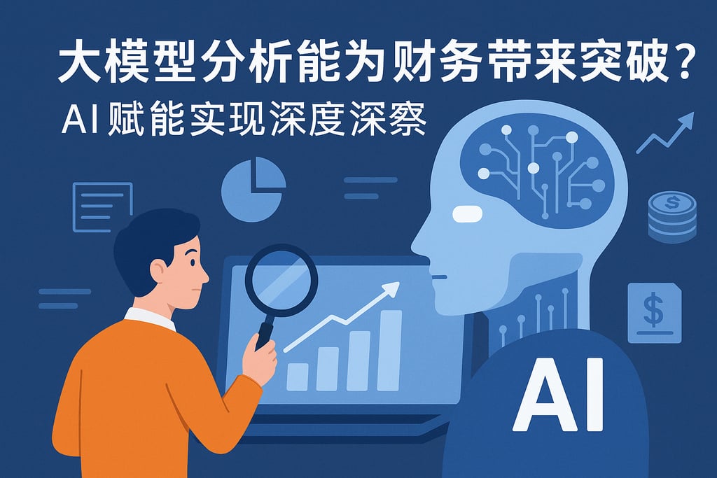 大模型分析能为财务带来哪些突破？AI赋能实现深度洞察