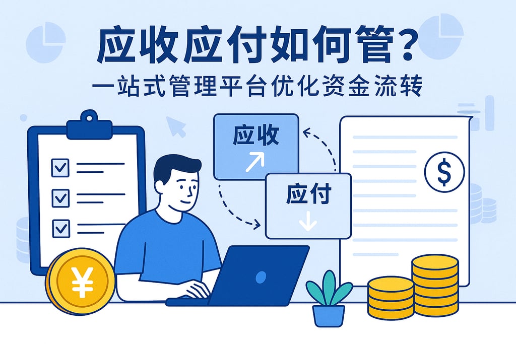 应收应付如何管？一站式管理平台优化资金流转