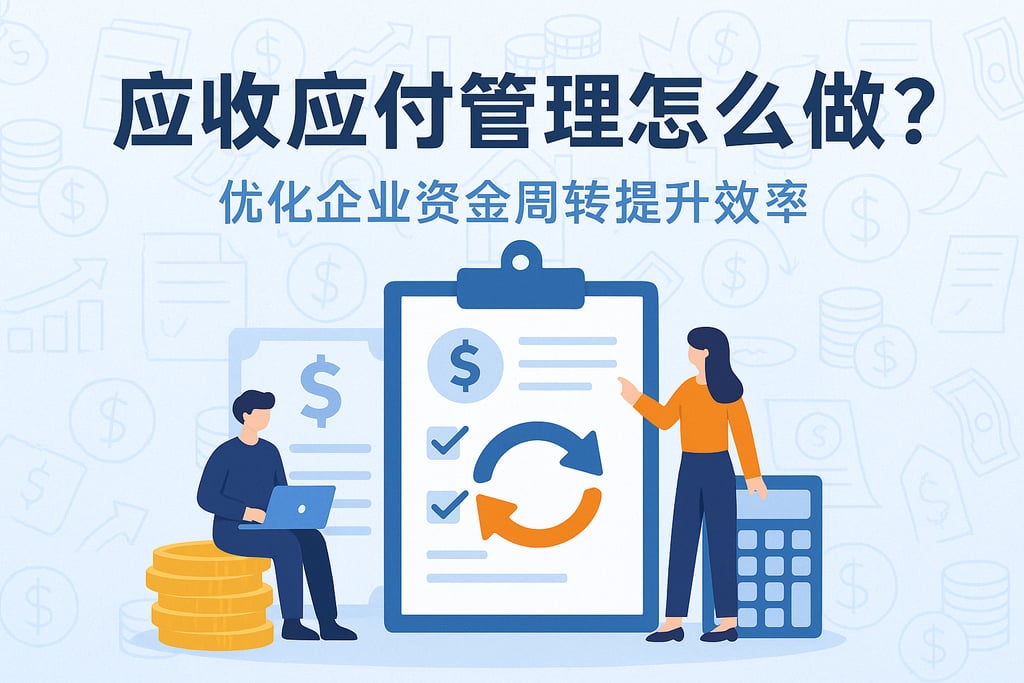 应收应付管理怎么做？优化企业资金周转提升效率