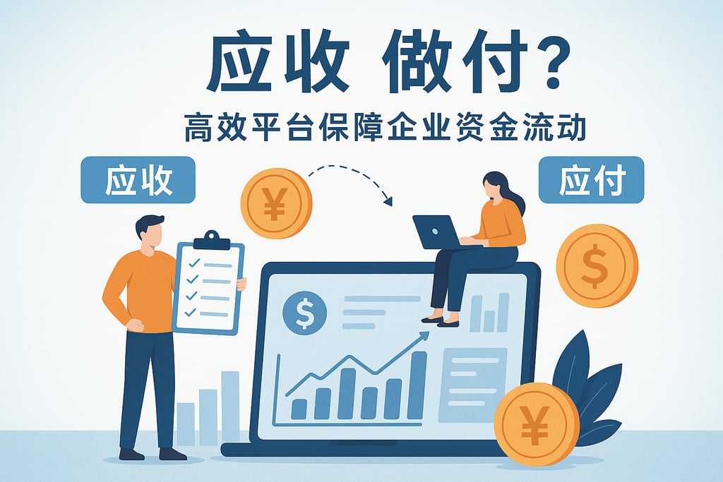 应收应付管理怎么做？高效平台保障企业资金流动
