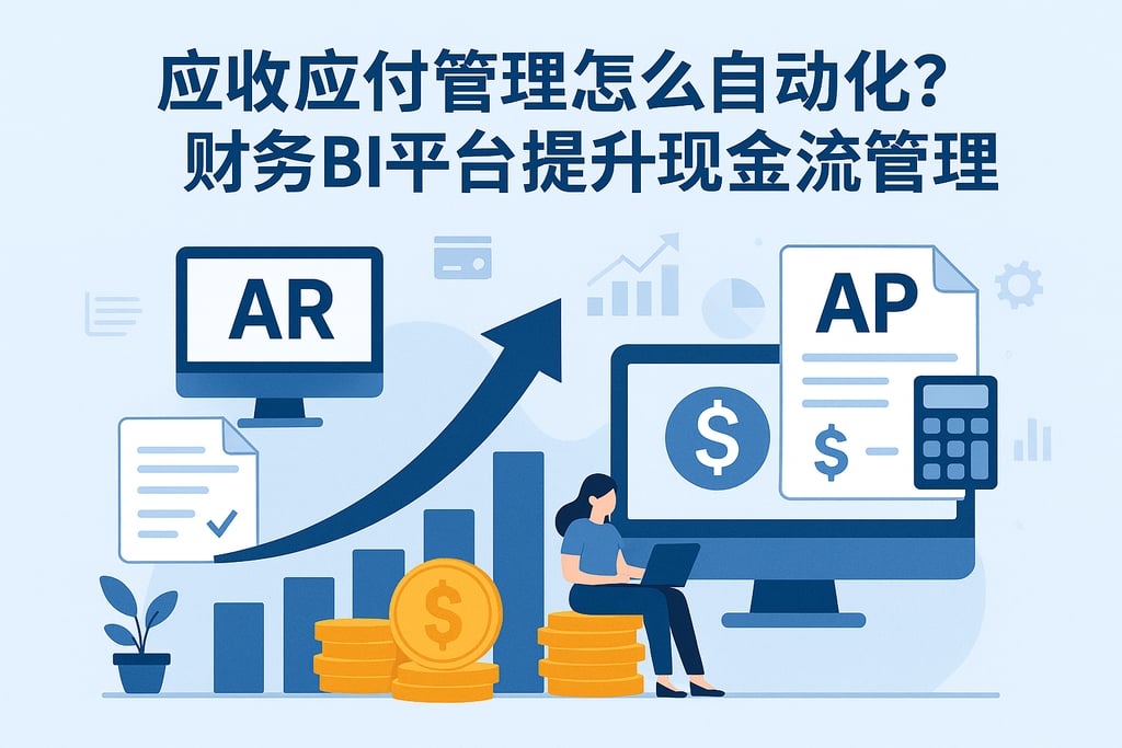应收应付管理怎么自动化？财务BI平台提升现金流管理