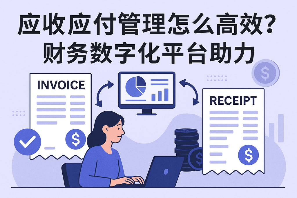 应收应付管理怎么高效？财务数字化平台助力