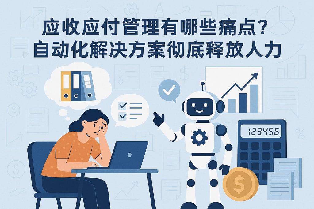 应收应付管理有哪些痛点？自动化解决方案彻底释放人力