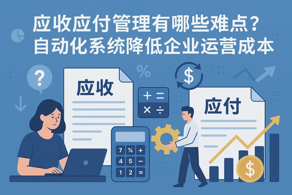 应收应付管理有哪些难点？自动化系统降低企业运营成本