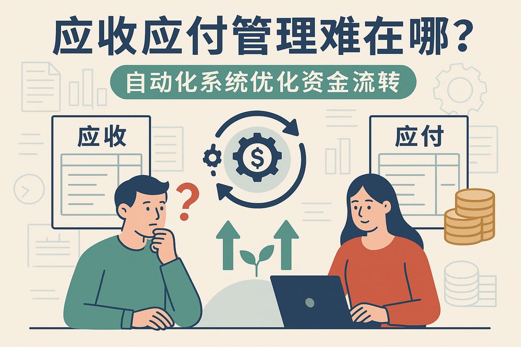 应收应付管理难在哪？自动化系统优化资金流转