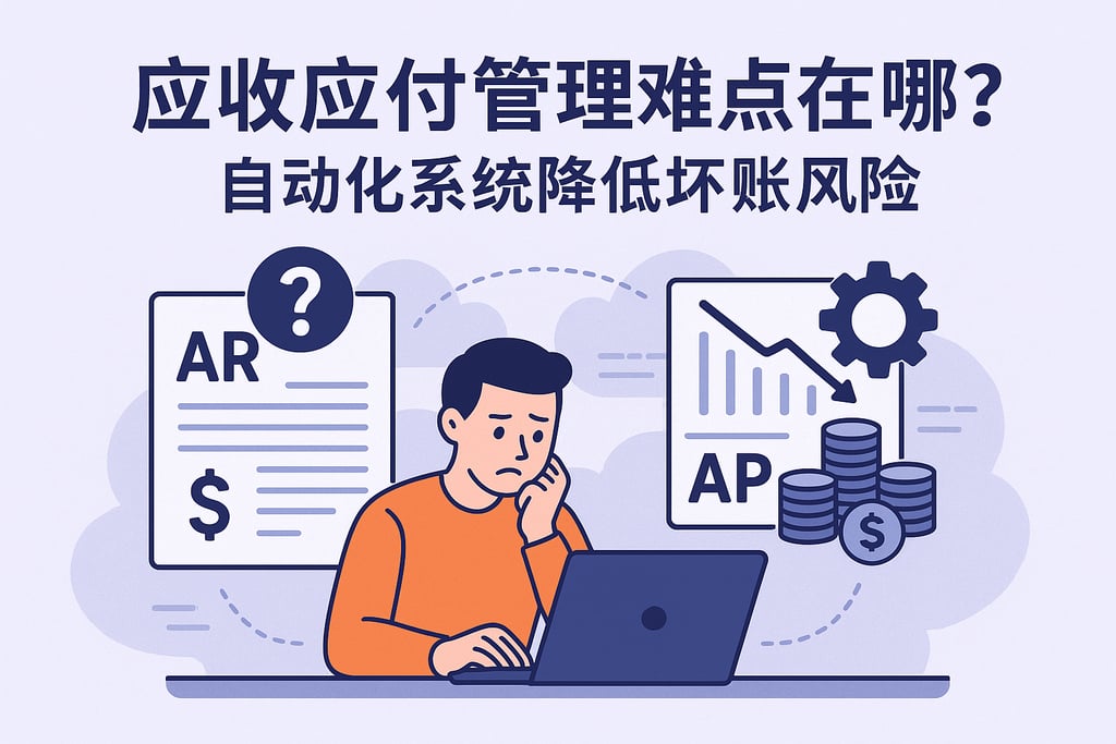 应收应付管理难点在哪？自动化系统降低坏账风险