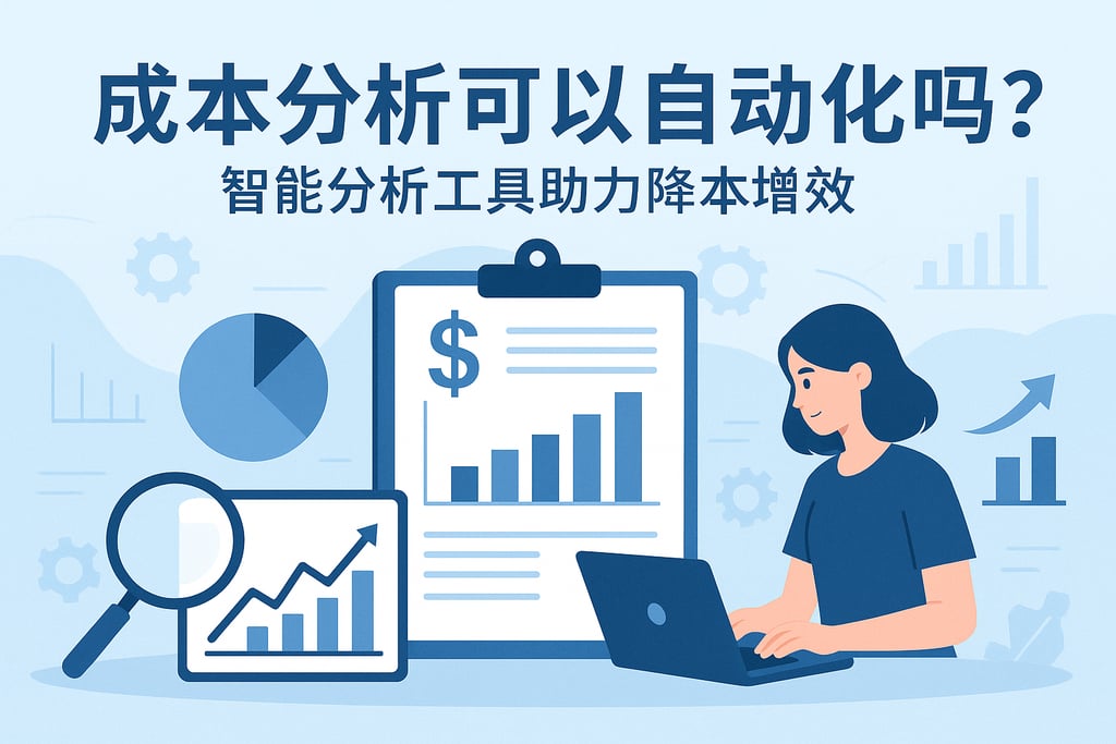 成本分析可以自动化吗？智能分析工具助力降本增效
