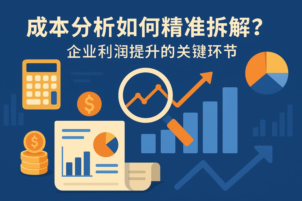 成本分析如何精准拆解？企业利润提升的关键环节