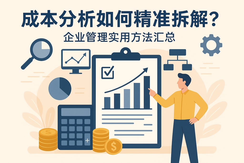 成本分析如何精准拆解？企业管理实用方法汇总