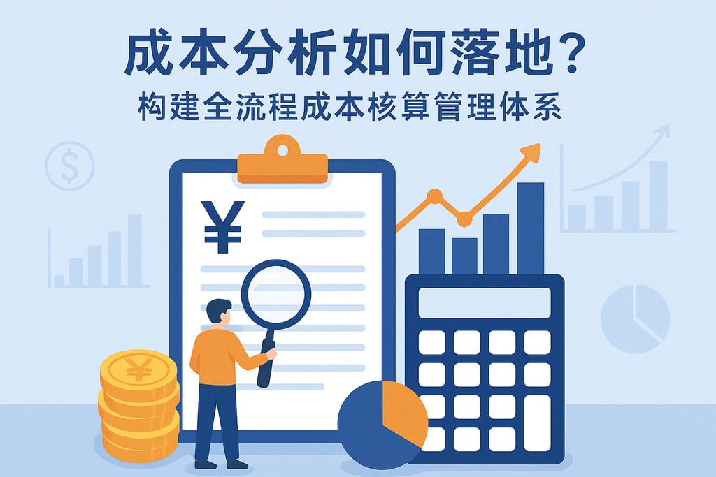 成本分析如何落地？构建全流程成本核算管理体系