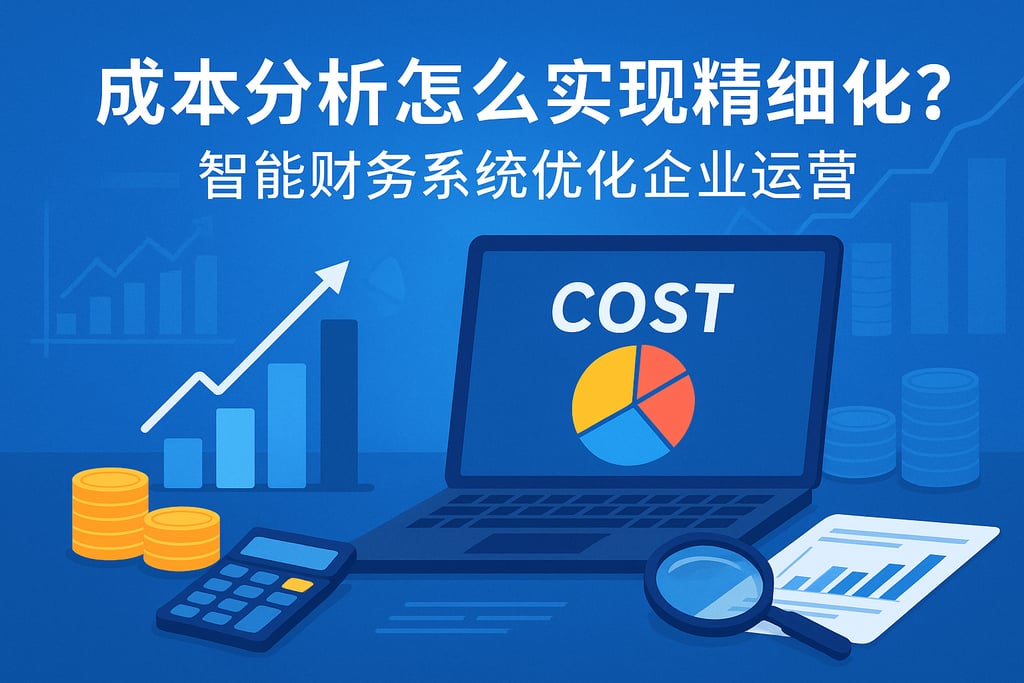 成本分析怎么实现精细化？智能财务系统优化企业运营