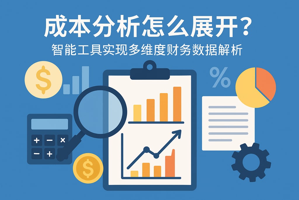 成本分析怎么展开？智能工具实现多维度财务数据解析