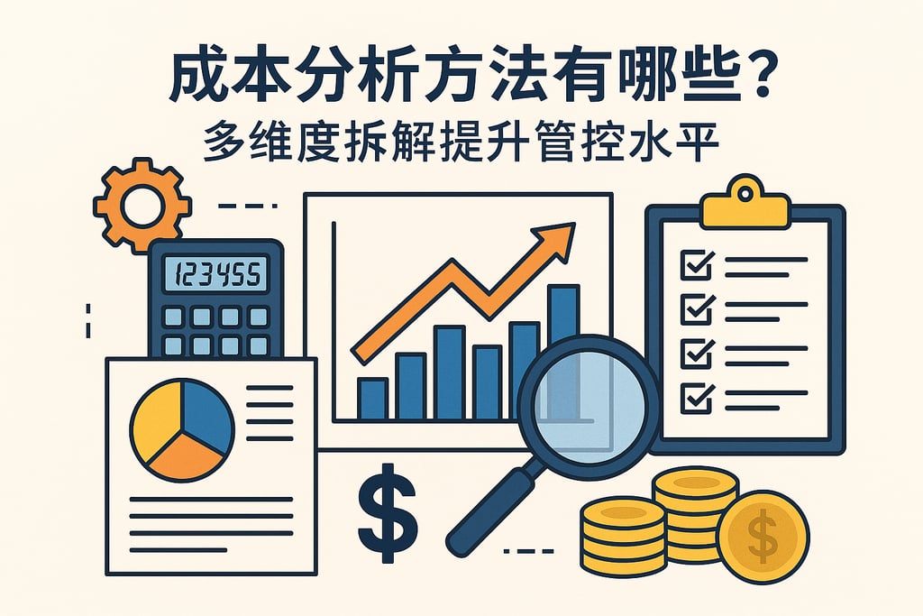 成本分析方法有哪些？多维度拆解提升管控水平